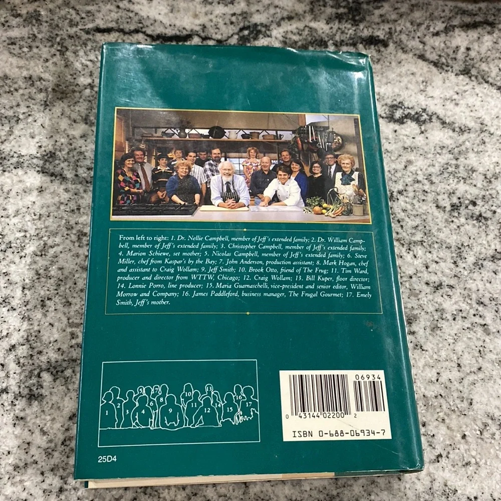 First Edition 1992 HC The Frugal Gourmet ‘Whole Family Cookbook’